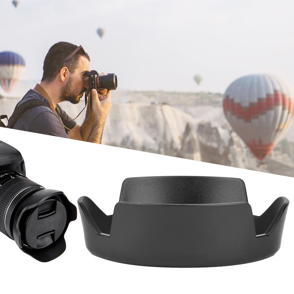 EW‑60C  Camera Mount Lens Hood for EF S 18‑55mm F 3.5‑5.6 II Lens