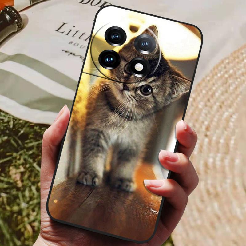 For OnePlus 11 5G Silicone Case Cute Pattern Soft TPU Phone Cover For One Plus 11 Back Cover Bumper OnePlus11 PBH110 1+11 Funda