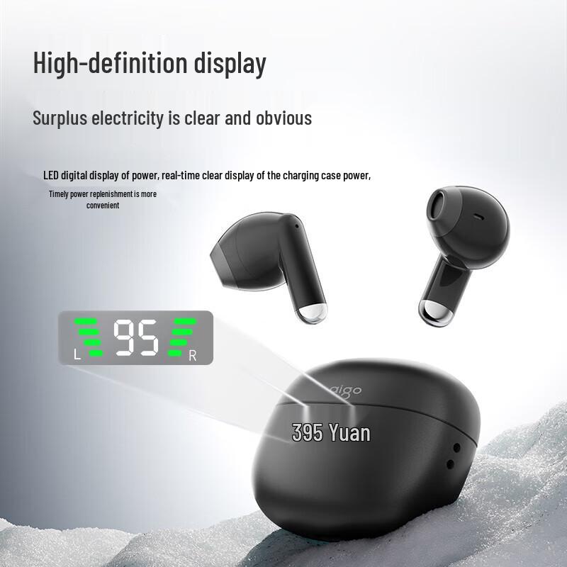 aigo TQ15 HIFI Wireless Semi-in-Ear Bluetooth Earbuds