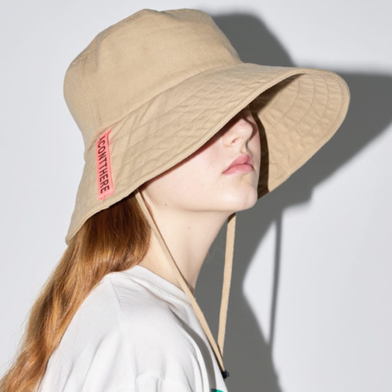 ACONTT OXFORD UNBALANCE BUCKET HAT_3COLOR