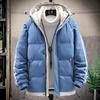 Chaqueta Acolchada Chaqueta de Invierno para Hombre Chaqueta Acolchada Dos Barras Algodón Plumón para Hombre Ropa de Hombre Chaqueta Acolchada Gruesa para Hombre