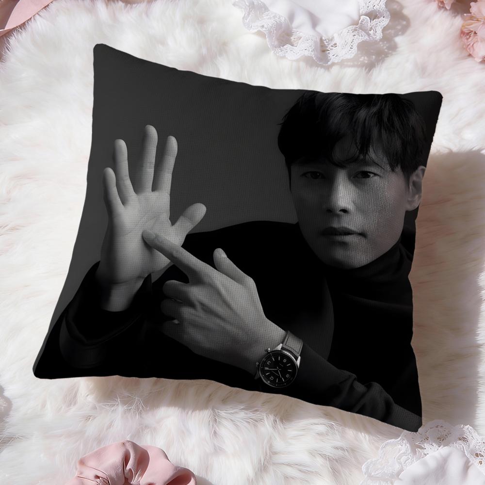 Musife Lee Byung Hun Cushion Cover Premium Comfort Reversible Pillow Cove -Two in One Design for Any Room & Car Interior