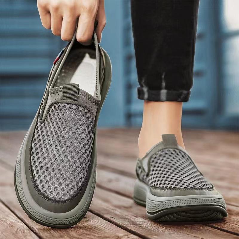 [Platforma RK-Platform Síťové boty na léto pro muže Pánské ležérní boty Síťové boty