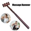 Muscle Relief Back Massage Hammer Acupressure Roller Ball Hammer Wooden Massage Hammer  Neck