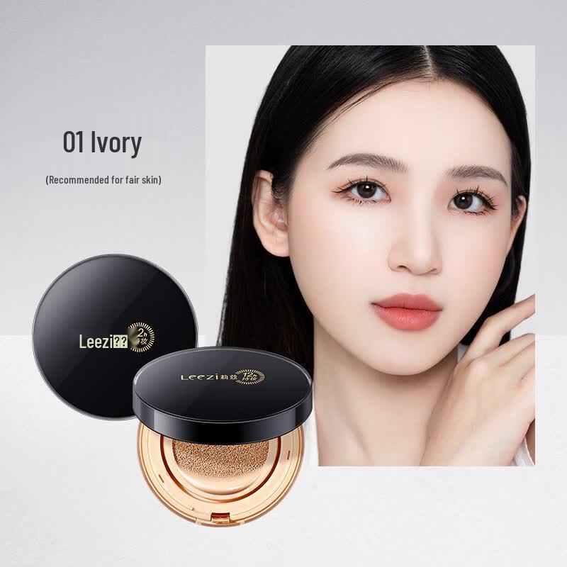 Leezi Black Box Oil Control Long-lasting Cushion Foundation