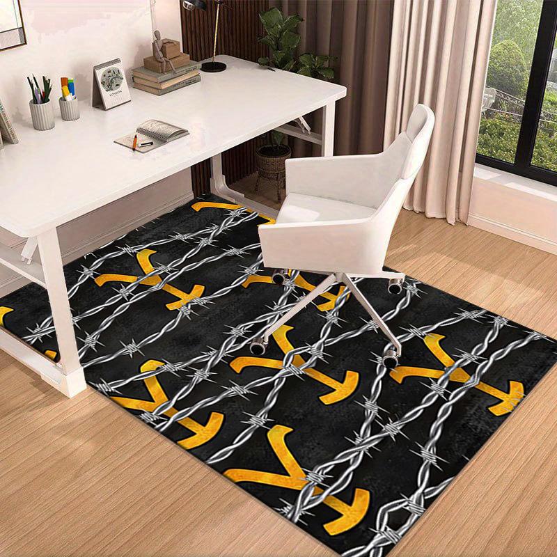 Western Adventure Romance Carpet, Chair Rug,Rug for Office Bedroom Living Rooms, Doormat Decor Fan Gift Christmas Gift