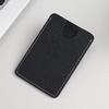 Sleek Mini Genuine Leather Card Holder - Compact, Lightweight, and Durable for ID, Bus Cards, and More