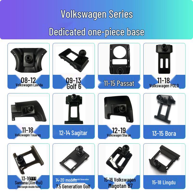 Uchwyt na telefon samochodowy do Volkswagen Sagitar, Lavida, Plus, Bora, Passat, Santana, Tiguan.