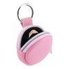 Portable Travel Jewelry Bag Sturdy Leather Construction In 4 Color Fit Rings Earrings Chains