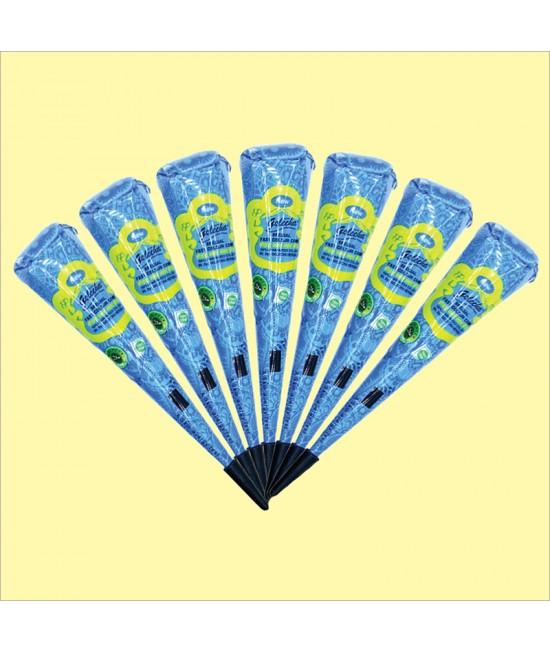 Golecha Blue Gold Henna Cone 12 CONE