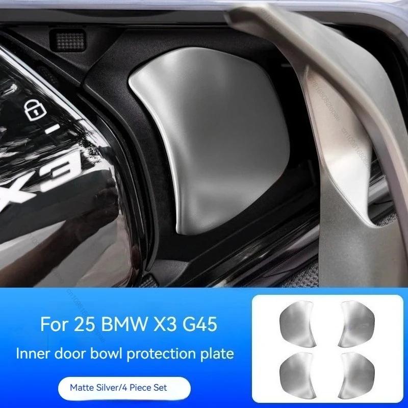 Voor BMW X3 G45 G48 2024-2025 Auto Deurklink Pols Decoratie Cover Roestvrij Staal Bescherming Sticker Styling Accessoires