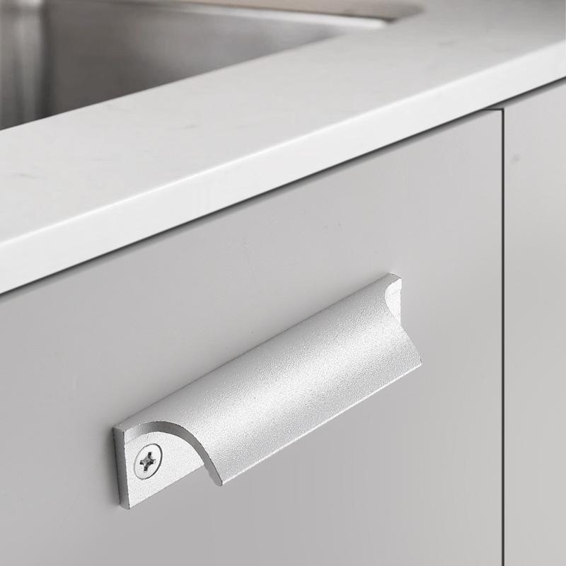2-4pcs Screen Window Alloy Drawer Handle Solid Window Sliding Door Knob Furniture Handle & Knob Cabinet Handle Glass Pull