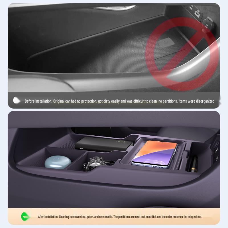 Leapmotor Lafa5 Centre Console Storage: Holds Glasses & More, Fits 26 Models