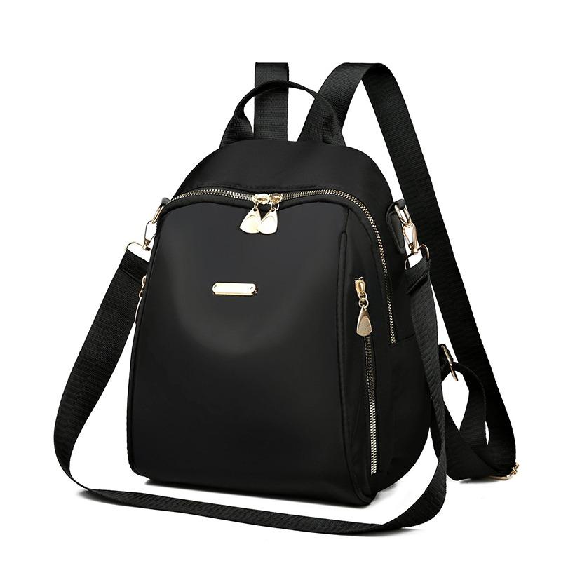 

Anti Theft Backpack Women Backpacks Multifunctional Travel Backpack Fashion Detachable Shoulder Strap Shoulder Bag Black M чорний