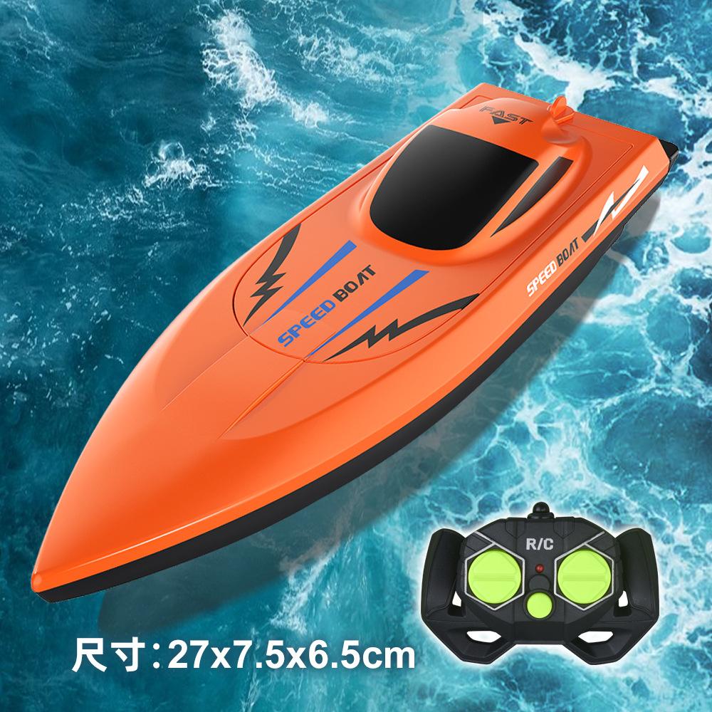Remote Control Boat For Kids Waterproof Remote Control Toys Fast Remote Control Boat Lightweight Water Racer RC Boats Pool Toys