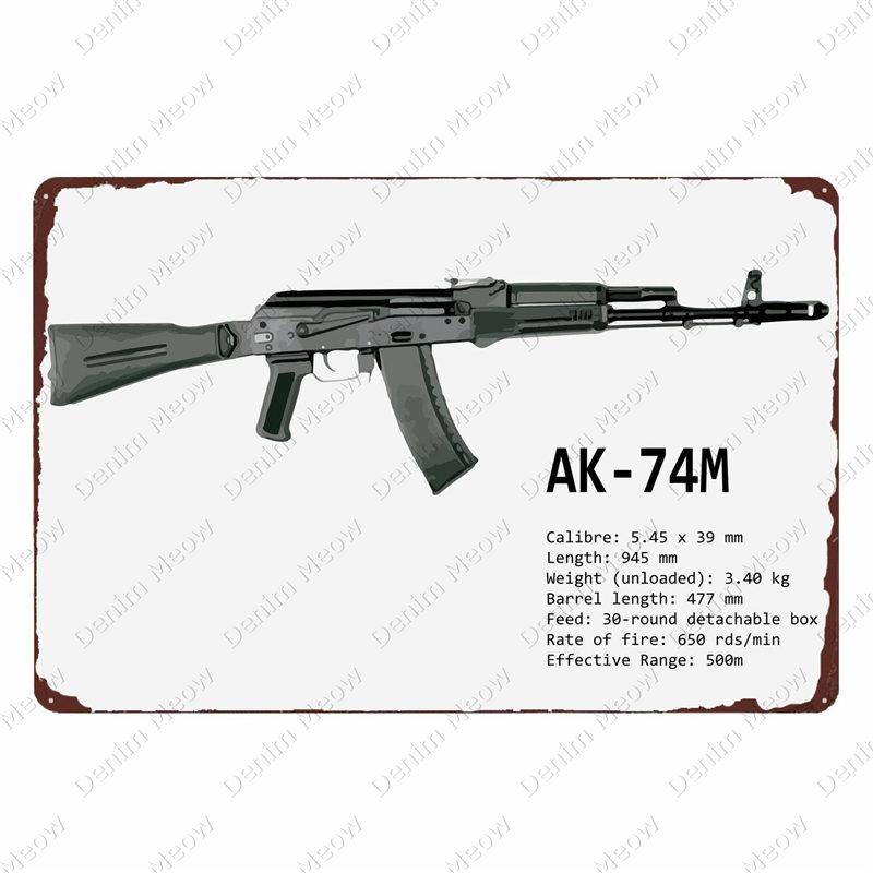 Uzi Vintage Metallschild, Waffenschild, Bar, Club, Café, Zimmerdekorplatte, Gewehrblechmalerei, Militärfans, Wandaufkleber