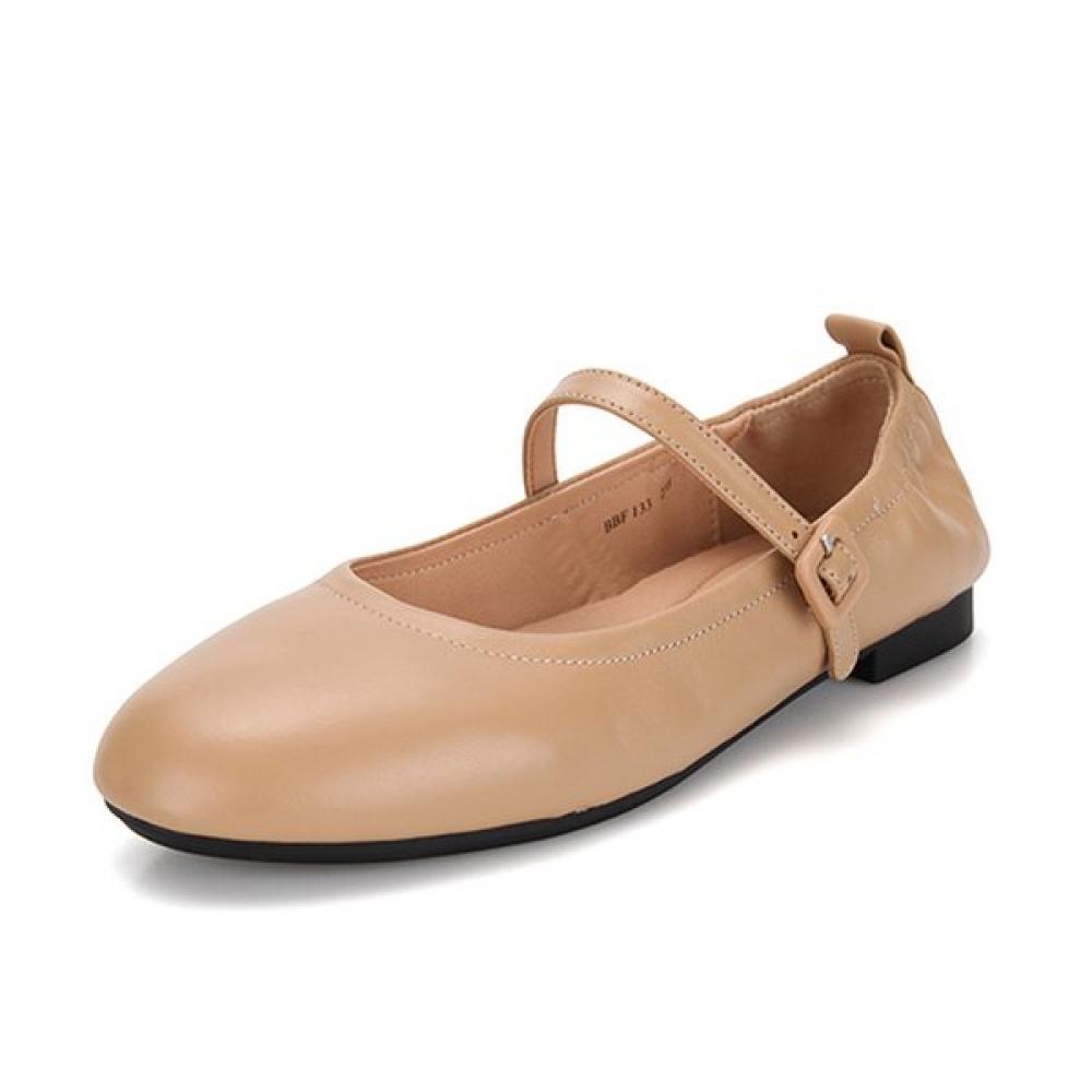 

Barbara Signature Lambskin Mary Jane Flat Bbf133be 250mm