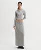 Diaeneseualumeon I Love Long Skirt Gray