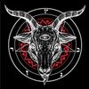 Satanic Baphomet Satan Devil Cap Occult Magic Demon Lucifer Goat Goth Bonnet Hat Print Punk Hip Hop Rock Autumn Winter Beanie Unisex Men Women