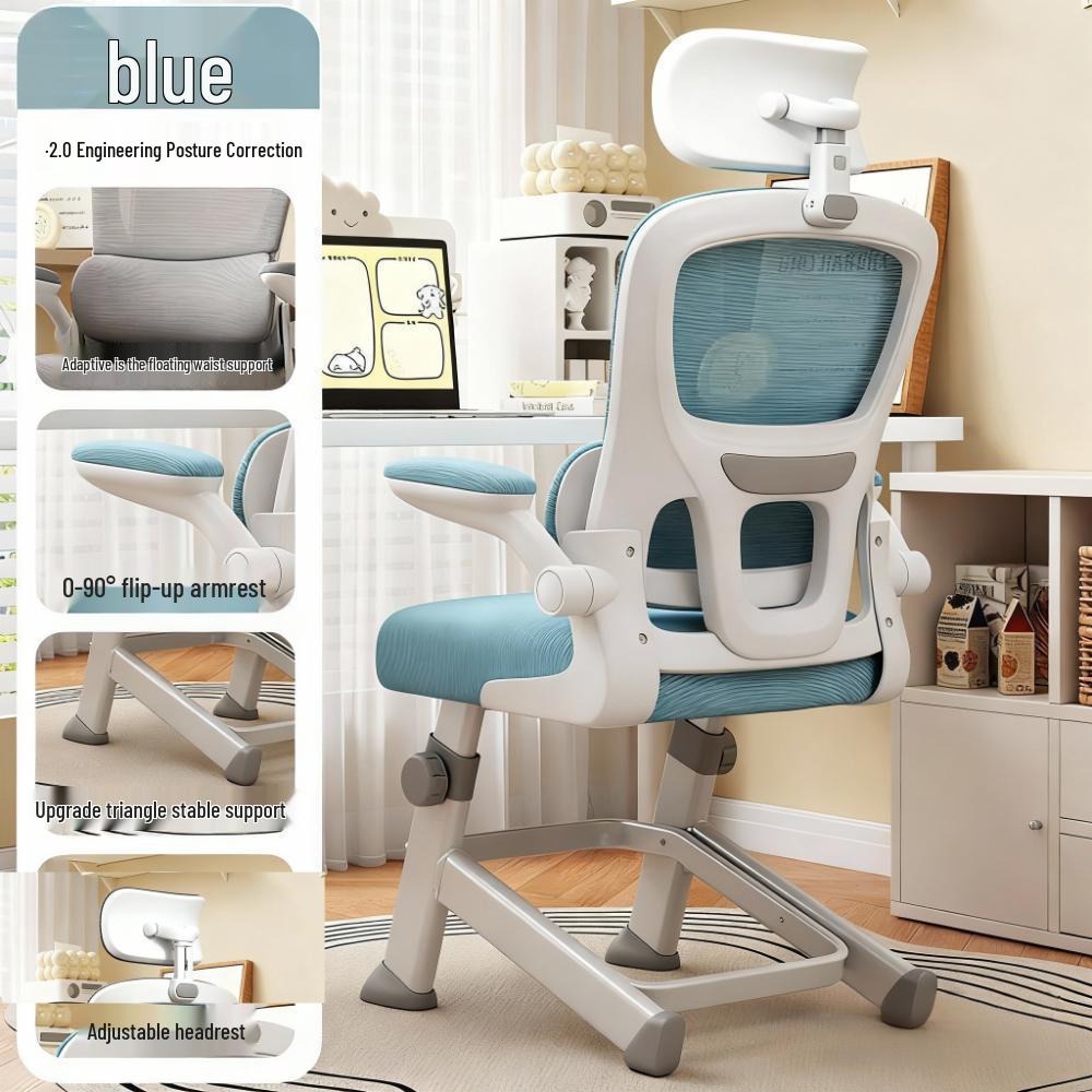 Adjustable Ergonomic Study Chair for Teens - Posture Corrective for Junior and Senior High School Students