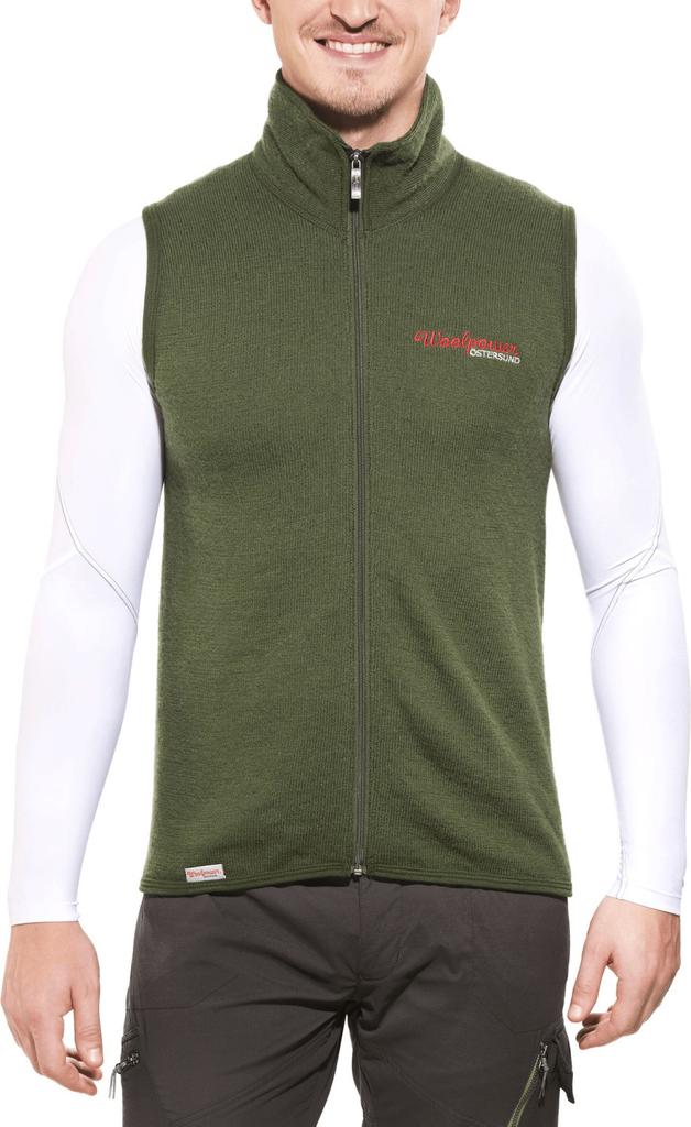 Куртка Woolpower Vest 400 зеленая