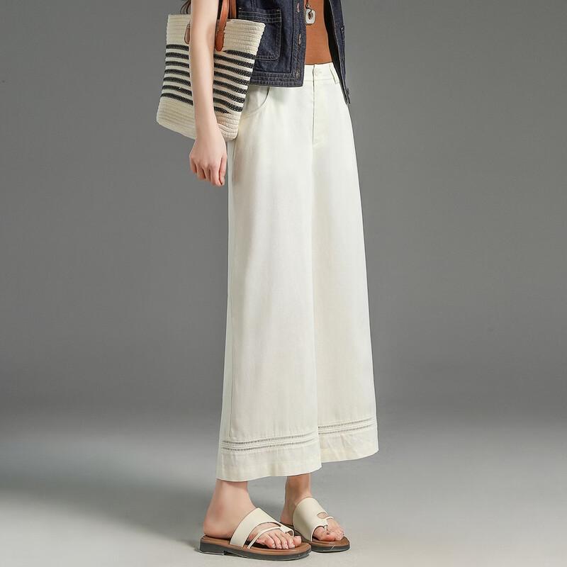 Women's 100% Lyocell Cropped Pants