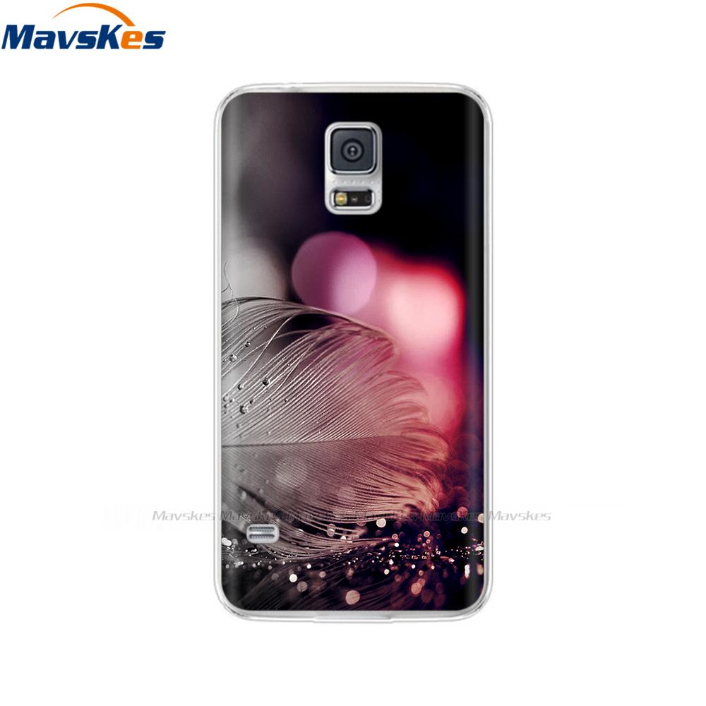 Cover Carina Per Samsung S5 Custodia Morbida Silicone TPU Cover Posteriore Custodie Per Telefono Per Samsung Galaxy S 5 GalaxyS5 S5 Mini S5mini coque