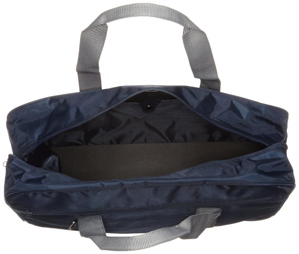 School Tote Shoulder Boston Large B4 Size Navy Gray [EXAS] Bag, Bag, Bag, Type, 2-way, Storage,