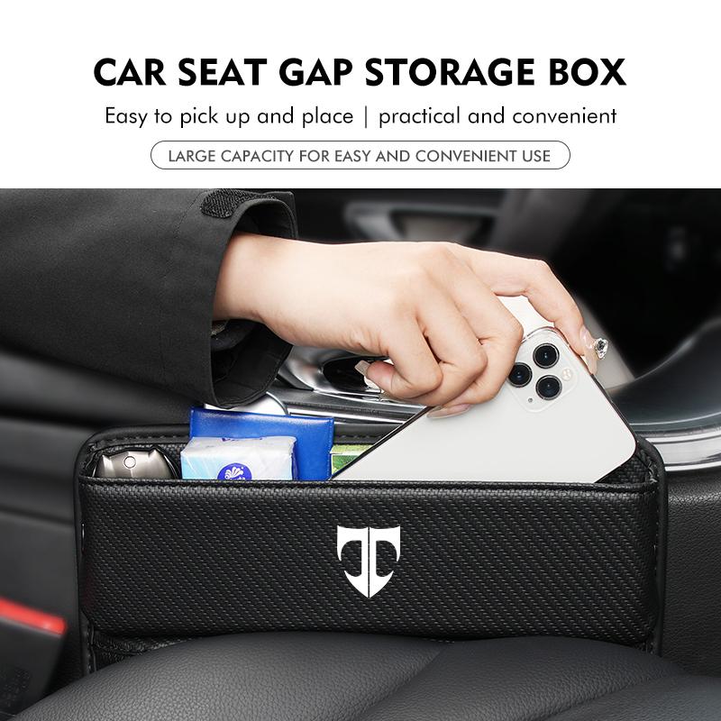 Car Seat Gap Crevice Slot Storage Box Organizer Accessories For Hyundai Tiburon I30 I20 IX35 I40 Tucson Sonata Velost CC4