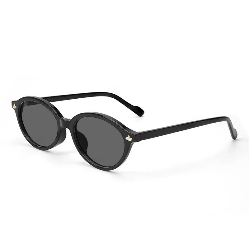 Coconut Diary Empress Dowager Nerd Glasses Female No Face Ultra Light Oval Hawksbill Frame Myopia Degree Can Be Matched