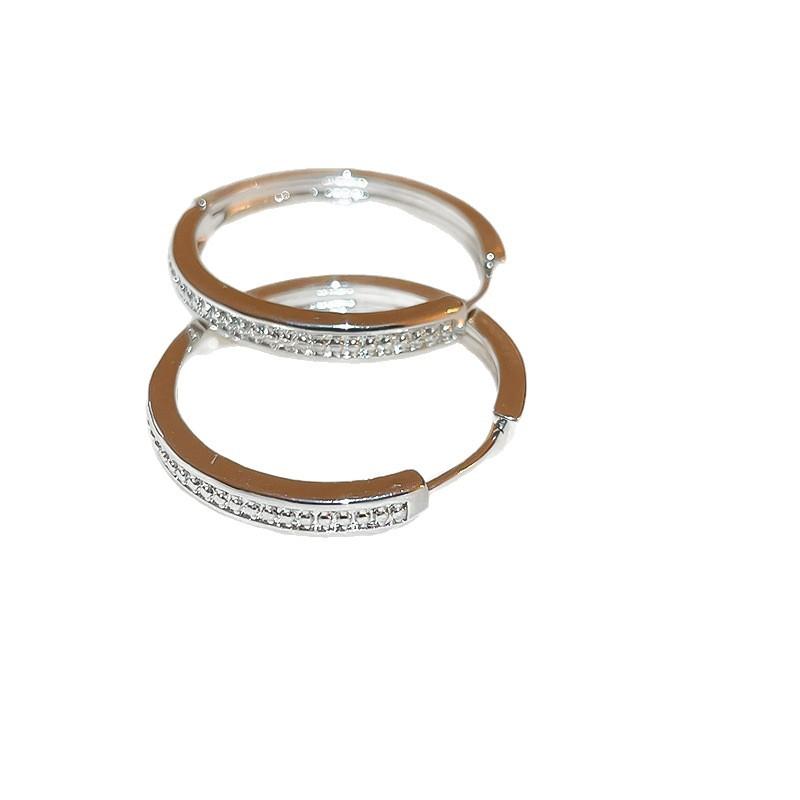 Geometric Double-layer Earrings, European and American Personality Trend Earrings, Casual Versatile Earrings, Niche