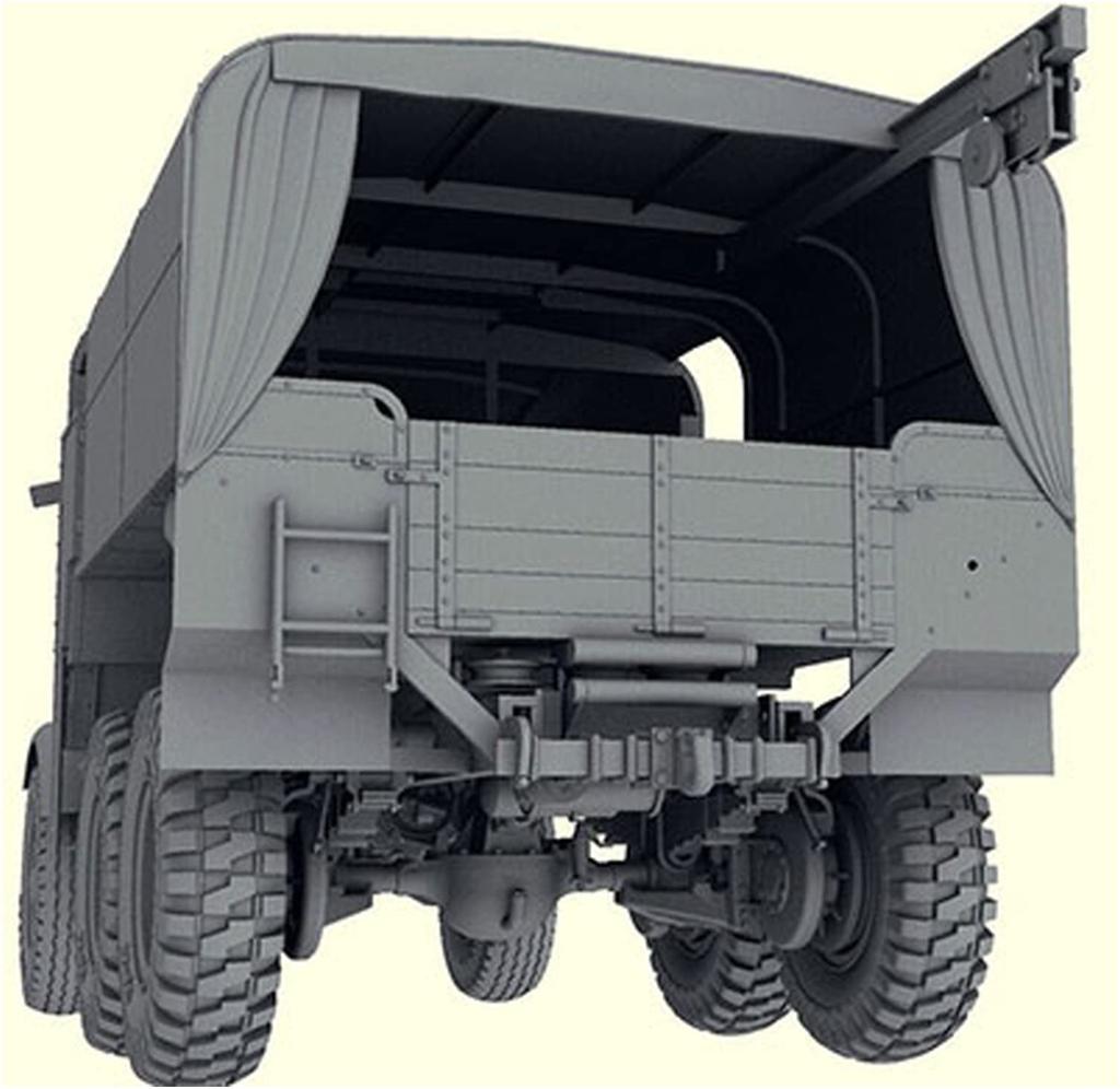 Thunder Model 1/35 Scale British Scammel Heavy Artillery Tractor R100 BL 7.2-inch Howitzer Plastic Model Kit TB35212