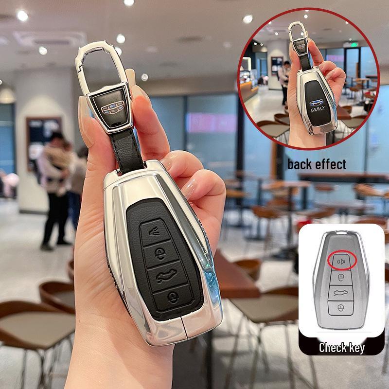 Key Cover for Geely Emgrand, Xingrui, Xingyue L, Binrui, Cool, Boyue, Binyue, and GS Models