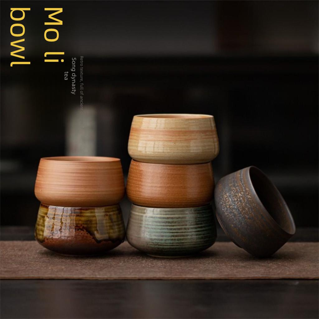 Large Capacity Matcha Bowl Smooth Tea Ceremony Tool Tea Brush Stand for Tea Set Accessories