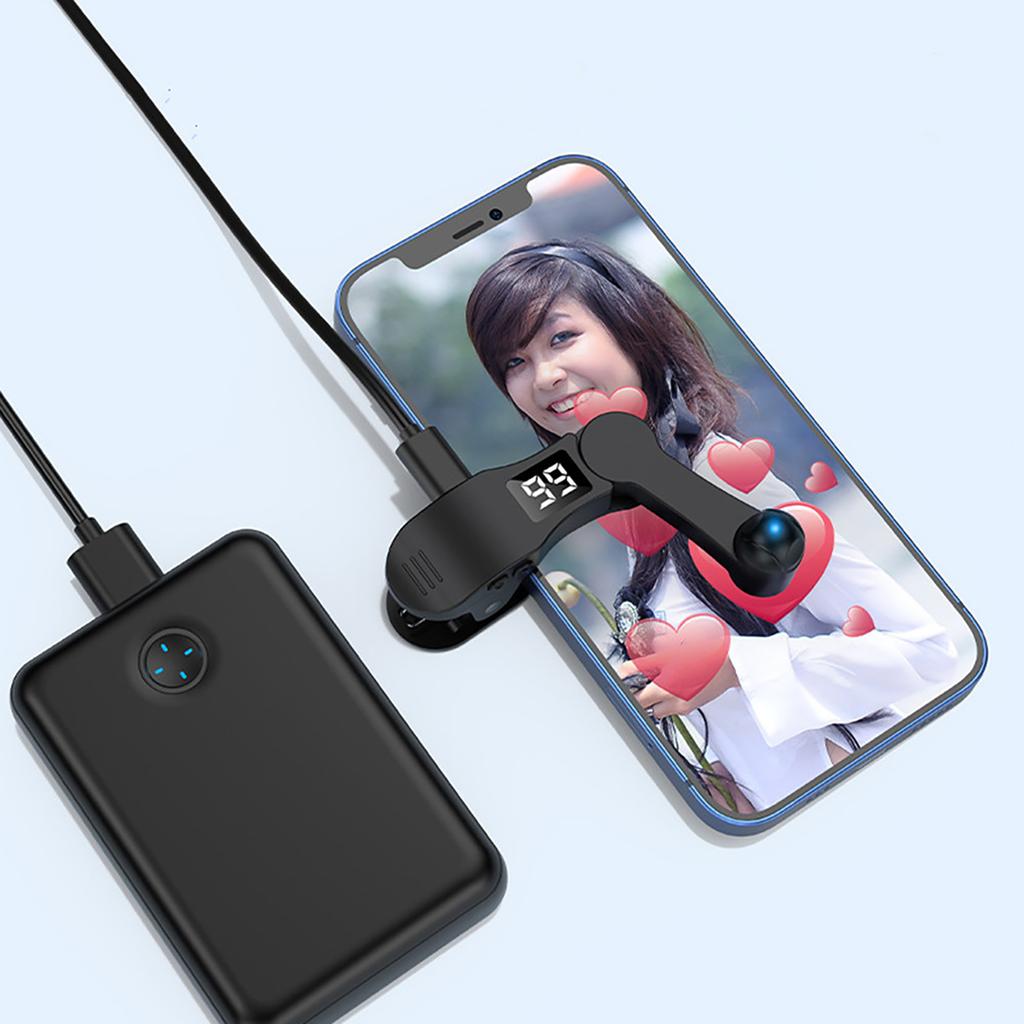 Automatischer Bildschirmklicker Tapper mit Stromkabel für Smartphone-Apps Video Live-Streaming Gadget Schneller Klick Handy-Bildschirm Tapper