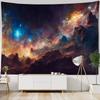 Sea Starry Sky Tapestry Wall Hanging Aurora Home Decoration Background Cloth Bedroom Living Room Dormitory Hanging Paintings
