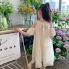 Mädchen Sommerkleid 2024 Neue Kinder Off-die-Schulter Prinzessin Kleider Geburtstagsparty Kleidung Chiffon-Kleid
