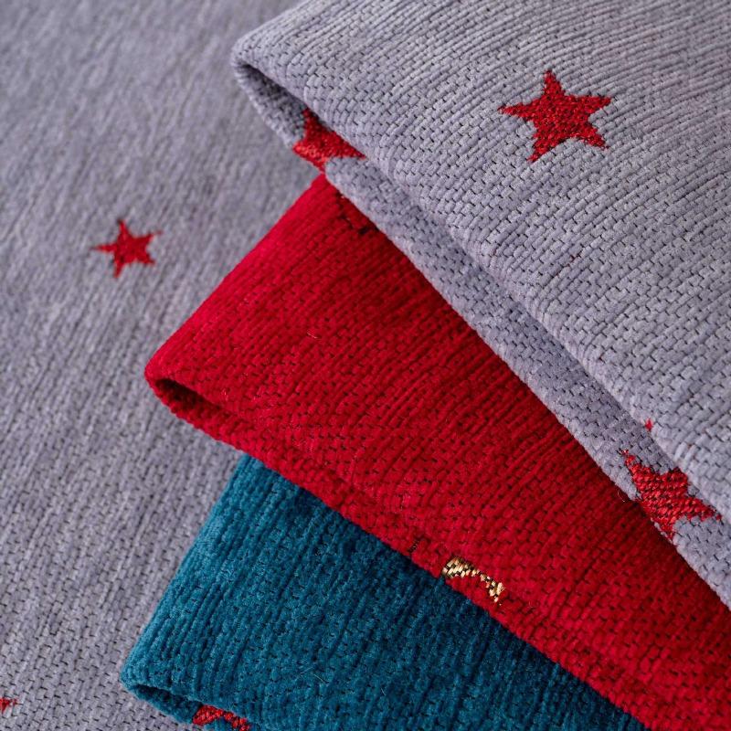 Universal Chenille Christmas Sofa Mat Cover Christmas Tree Deer Pattern Sofa Covers Anti-Slip Fully Covered Sofa Covers Fabric