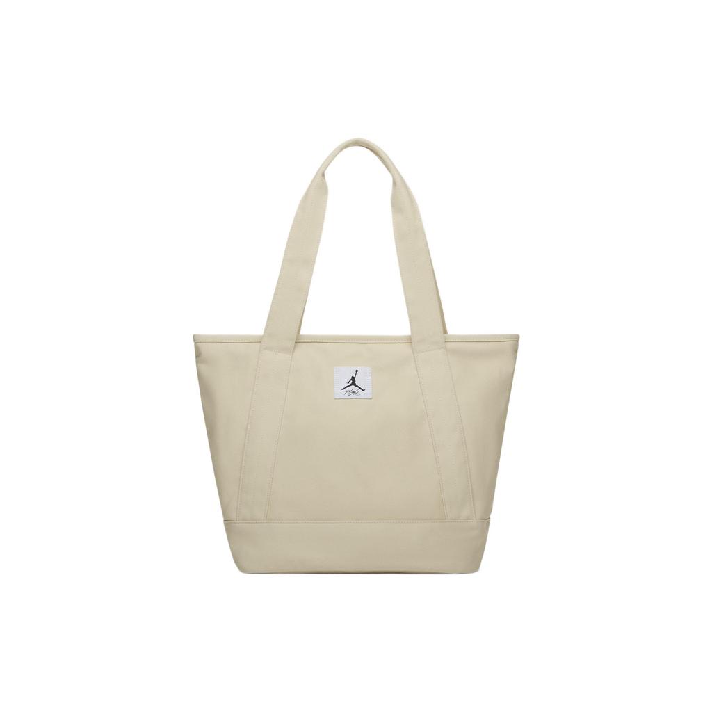 New Jordan Cotton Tote Bag Shopping Bag Single Handbag Regular Unisex Ecru JD2243019GS-001