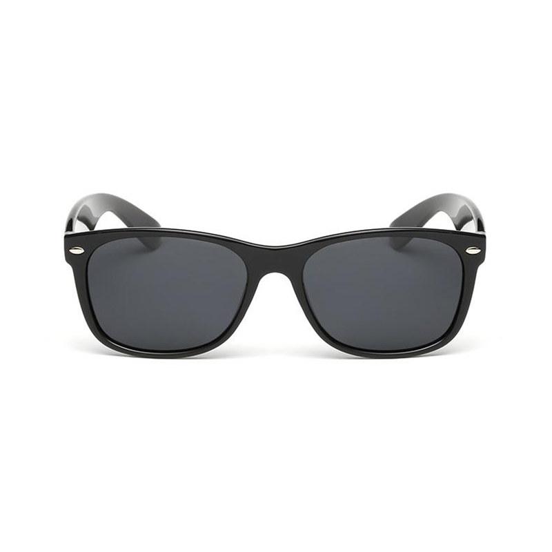 Mode klassische schwarze Sonnenbrille Objektiv Herren Damen Damen Retro Vintage UV400 Brille Brillen