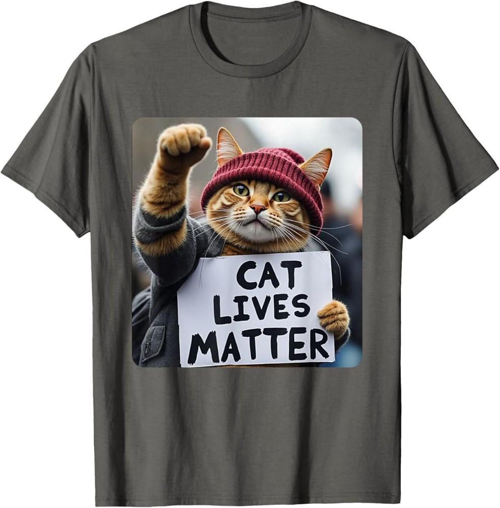 SALE Donald Trump 2024 Cats Cat Lives Matter Trump Unisex T-Shirt Unisex T-Shirt S