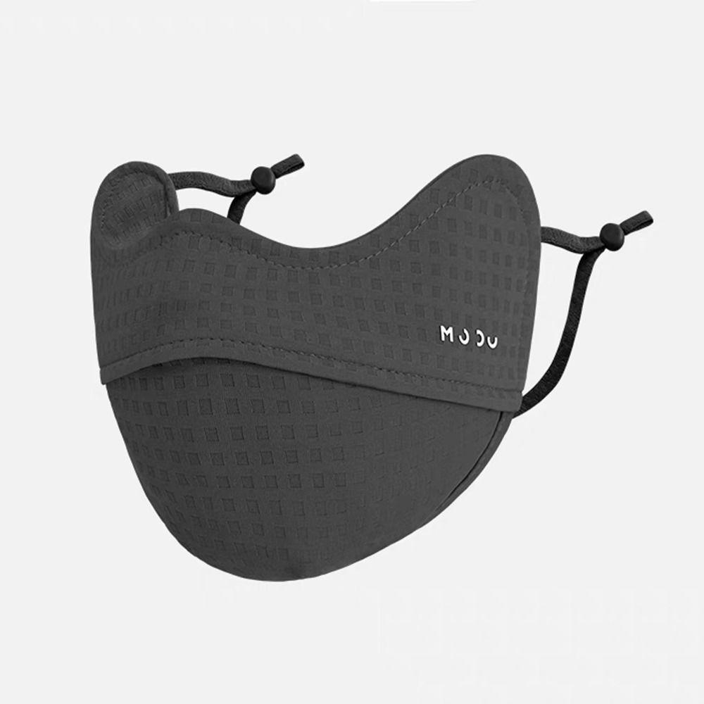 Solid Color Face Cover UV Protection Outdoor Face Shield Thin Sunscreen Mask  Cycling