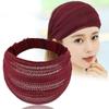 Summer Headwear Solid Color Female Hair Hoop Wide Edge Headband Headdress Korean Style Hair Band