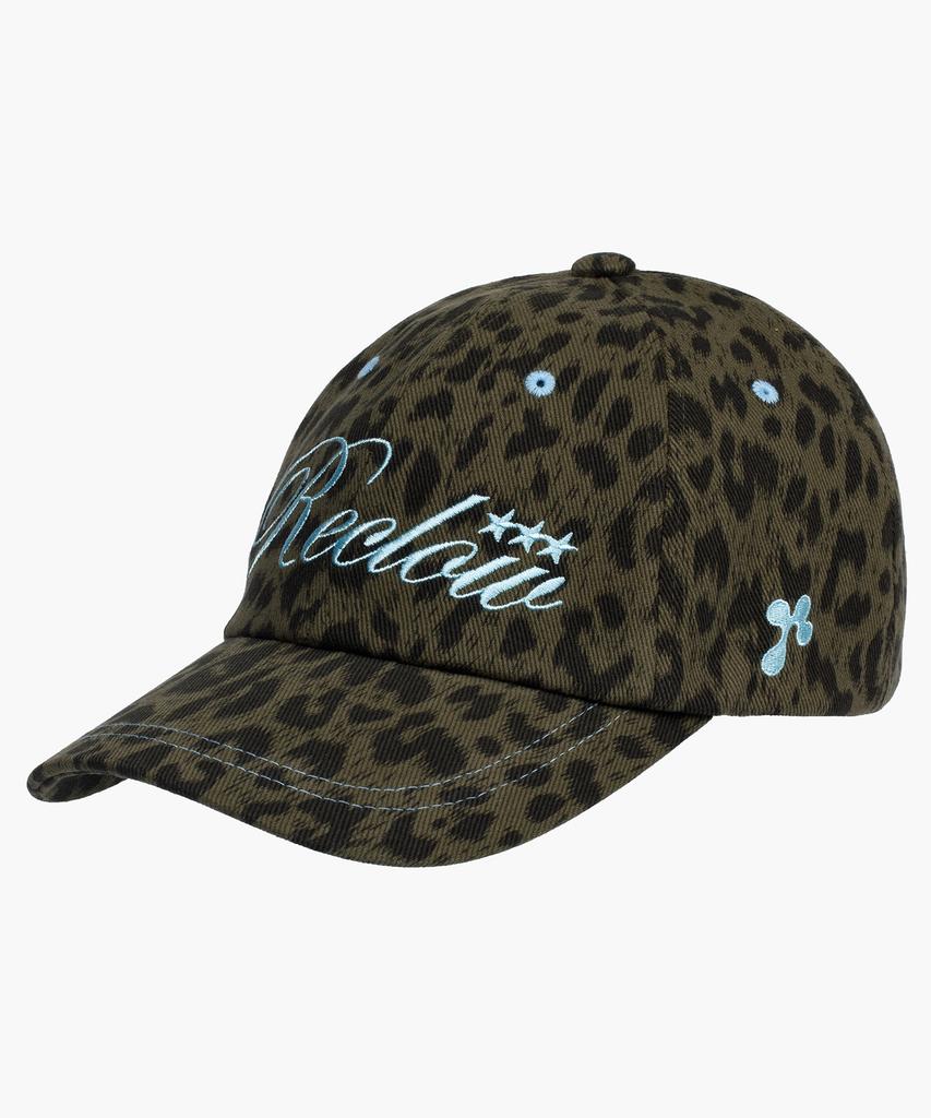 Likkeullou Rc Rwl Leopard Ball Cap Khaki