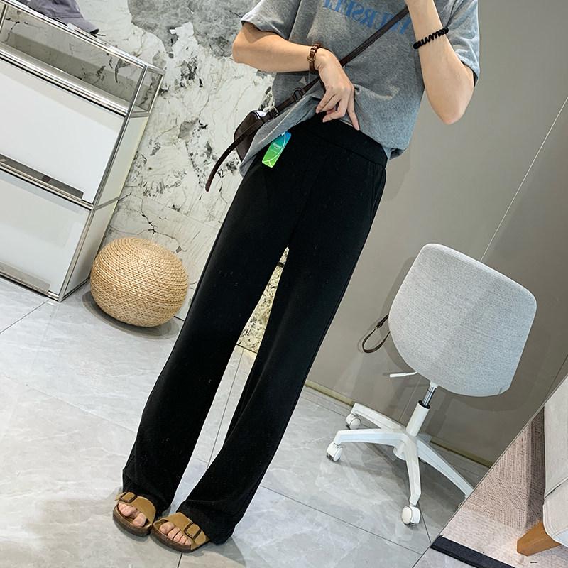 Perfect Fit Lyocell Stretch Slimming High-Waisted Straight Leg Pants for Women Small