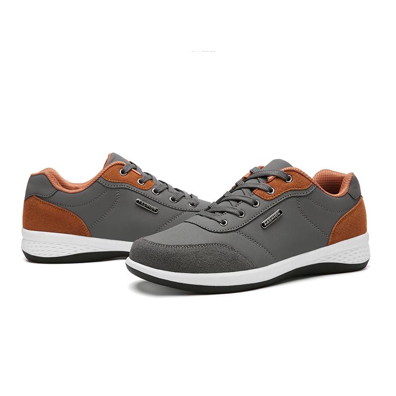 2025 New Men Leather Shoes Sneaker Trend Sport Shoes Breathable Men Sneakers Non-slip Footwear Holiday Shoes for Male