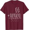 Die Speisung der 5000 Wunder Fisch Brot Jesus Christliche Bibelvers Grafik T-Shirt Herren Freizeit Kurzarm