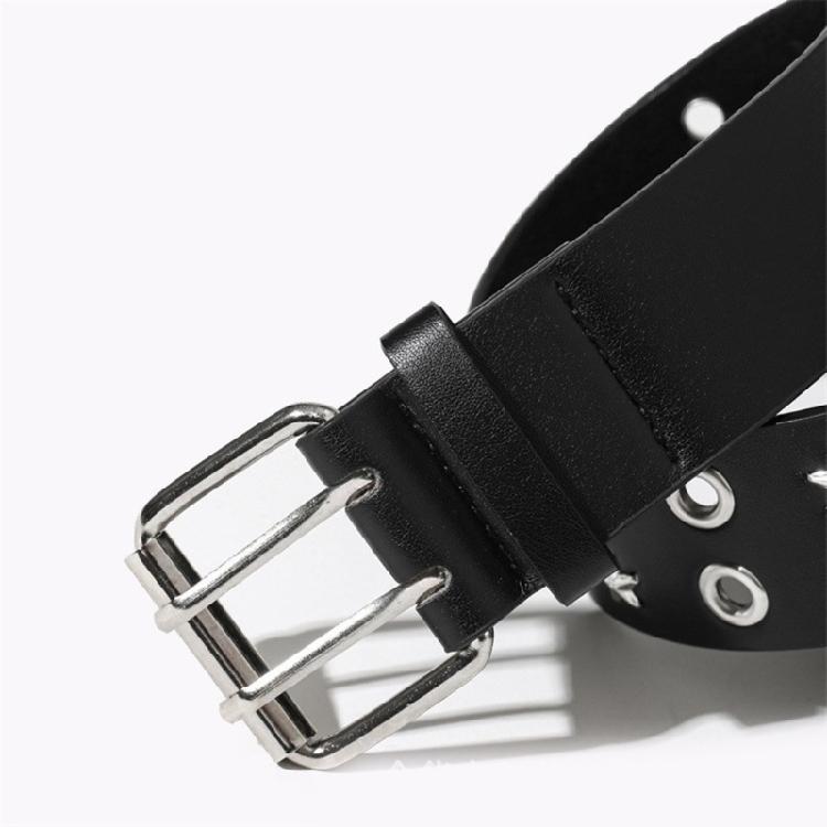 Creative PU Leather Waist Belt Adjustable Length PU Belt for Girl Women Decorative Waist Belt for Coat Skirts Jeans