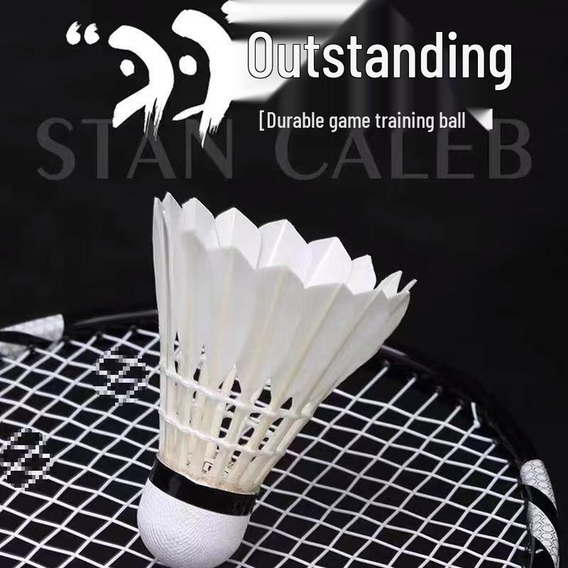 Kappabear Professional Goose Feather Badminton Shuttlecocks