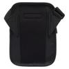 Lacoste Brand Pattern Solid Color Adjustable Shoulder Strap PVC Handheld Shoulder Crossbody Bag Small Men bags Black NH4470OO-000